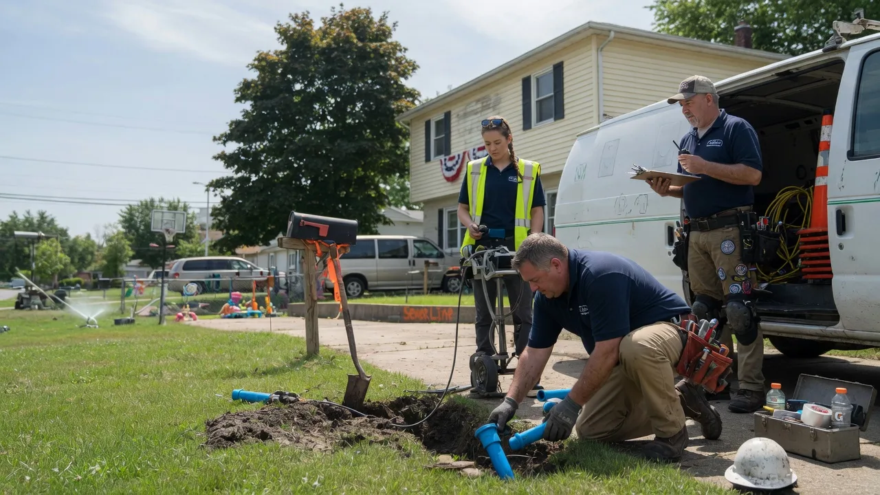 Slab Leak Repair in Amanda, OH near me